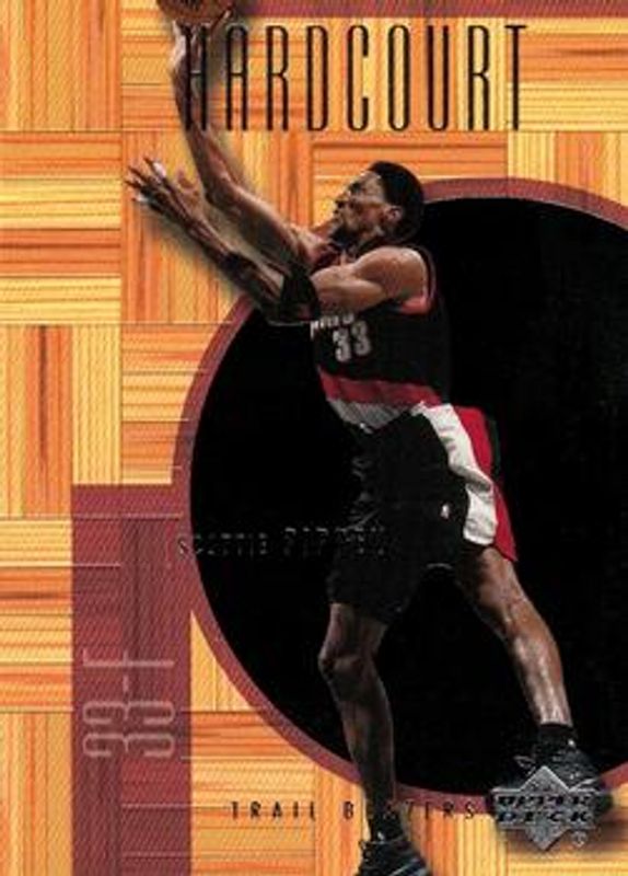 Scottie Pippen 2000 Upper Deck Hardcourt #44 Base /900 RAW