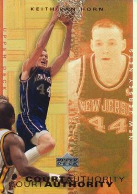 Keith Van Horn 2000 Upper Deck Hardcourt #CA14 Court Authority RAW