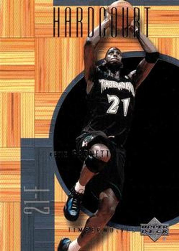 Kevin Garnett 2000 Upper Deck Hardcourt #31 Base /900 RAW