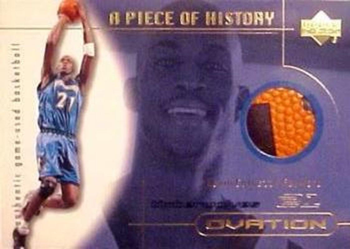 Kevin Garnett 2000 Upper Deck Ovation #KG-B A Piece of History /8 RAW