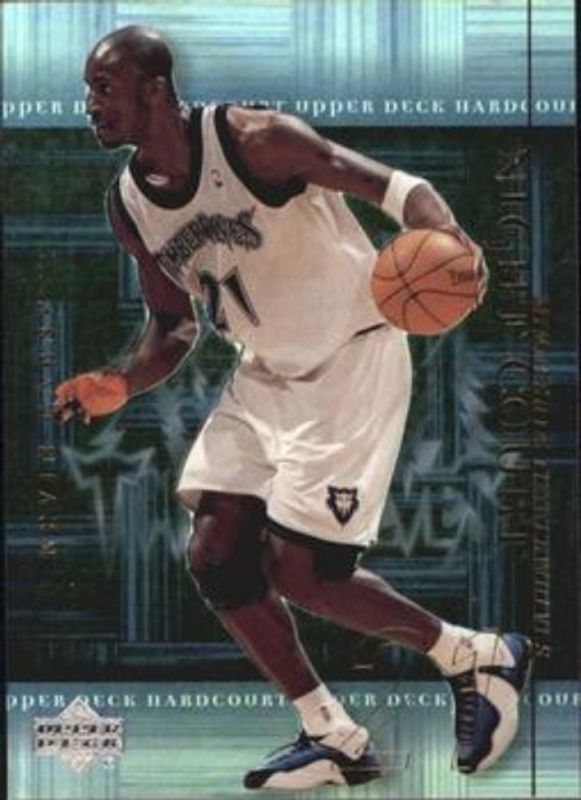 Kevin Garnett 2000 Upper Deck Hardcourt #NC1 Night Court RAW