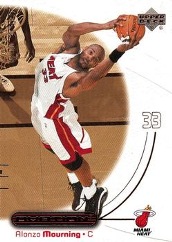 Alonzo Mourning 2000 Upper Deck Ovation #27 Base /2000 RAW
