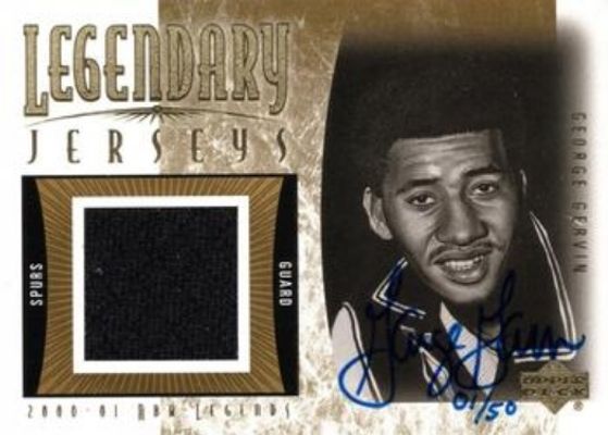 2000 Upper Deck Legends #GG-AJ Legendary Jerseys Autographed /50