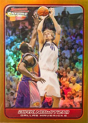 2006 Bowman #87 Chrome - Gold Refractor /50