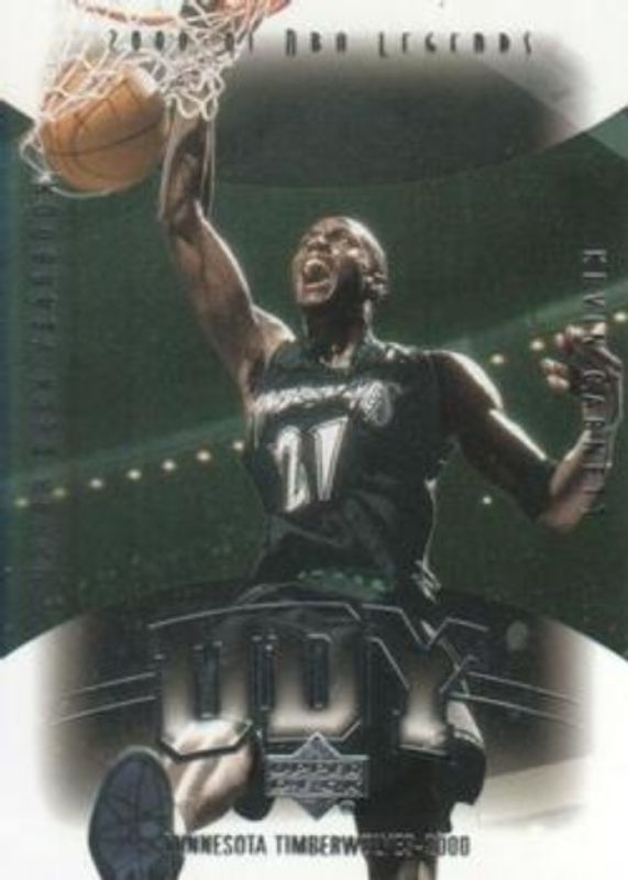 Kevin Garnett 2000 Upper Deck Legends #Y9 Yearbook (UDY) RAW