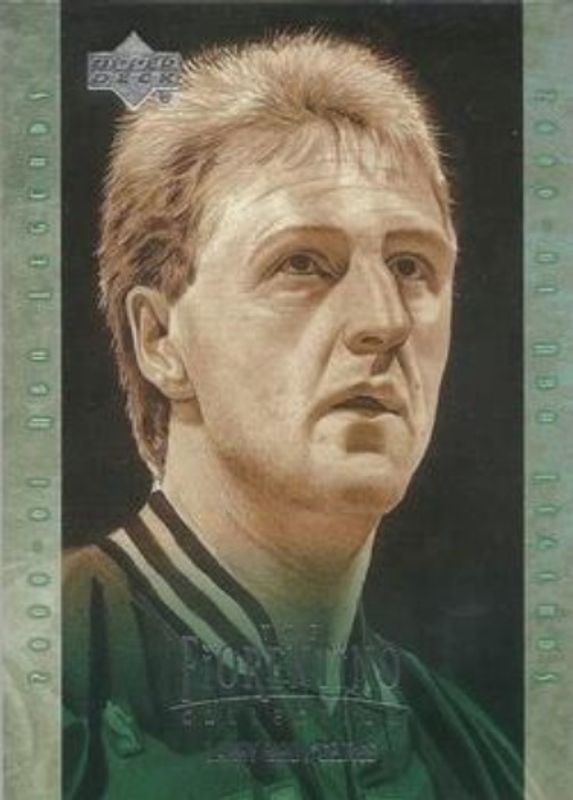 Larry Bird 2000 Upper Deck Legends #F2 The Fiorentino Collection RAW
