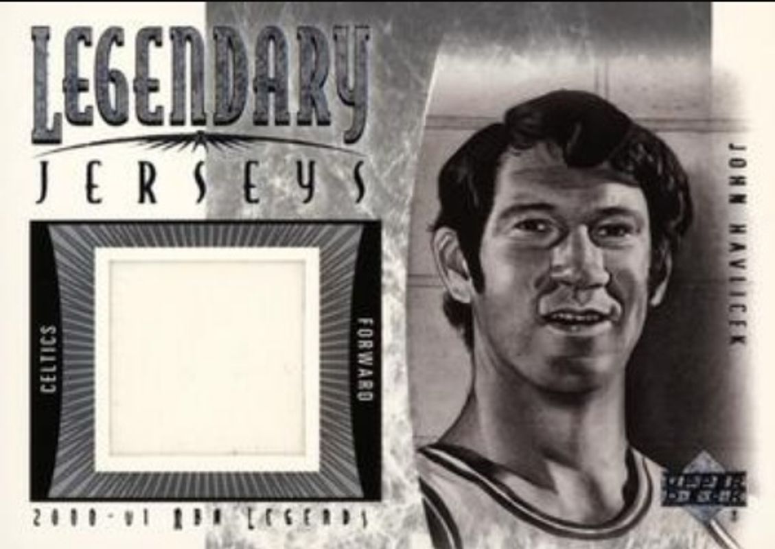 John Havlicek 2000 Upper Deck Legends #JH-J Legendary Jerseys RAW