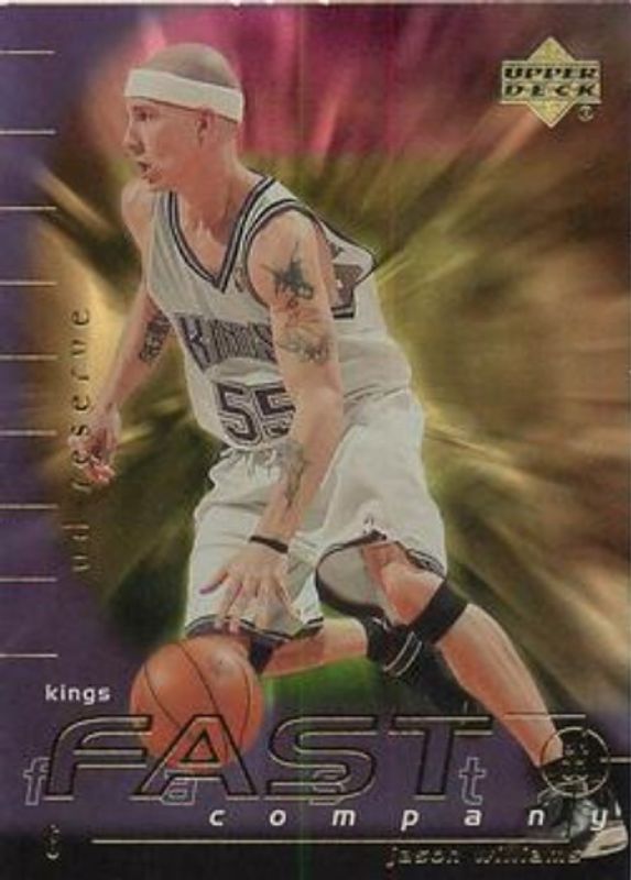 Jason Williams 2000 Upper Deck Reserve #FC7 Fast Company RAW
