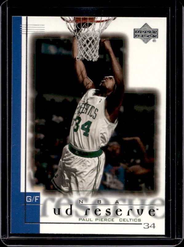 Paul Pierce 2000 Upper Deck Reserve #4 Base RAW