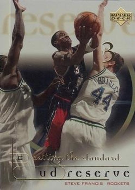 Steve Francis 2000 Upper Deck Reserve #SS1 Setting the Standard RAW