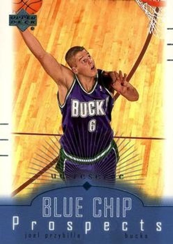 Joel Przybilla 2000 Upper Deck Reserve #99 Base Rookie RAW