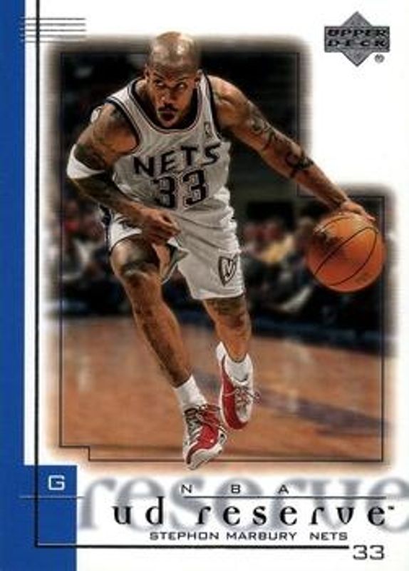 Stephon Marbury 2000 Upper Deck Reserve #52 Base RAW