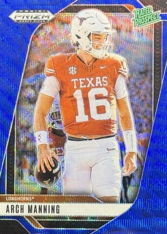 2025 Prizm Draft Picks #166 Blue Wave /299