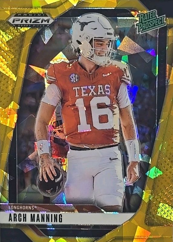 2025 Prizm Draft Picks #166 Gold Ice