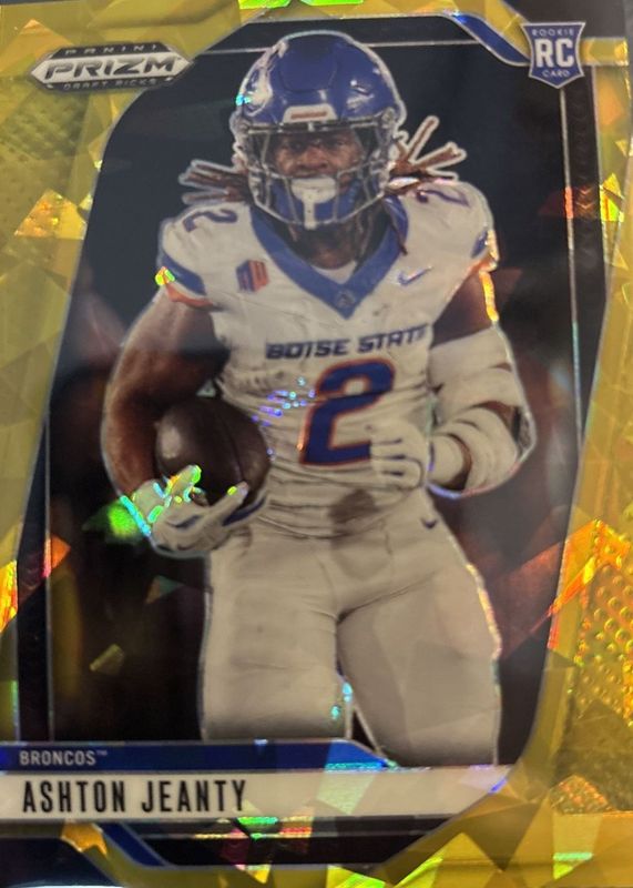 2025 Prizm Draft Picks #13 Gold Ice