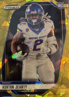 2025 Prizm Draft Picks #13 Gold Ice