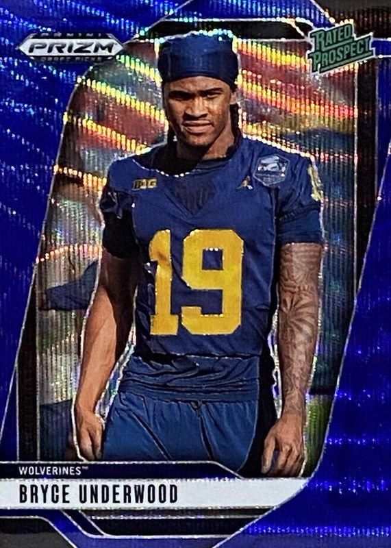 2025 Prizm Draft Picks #28 Blue Wave /299