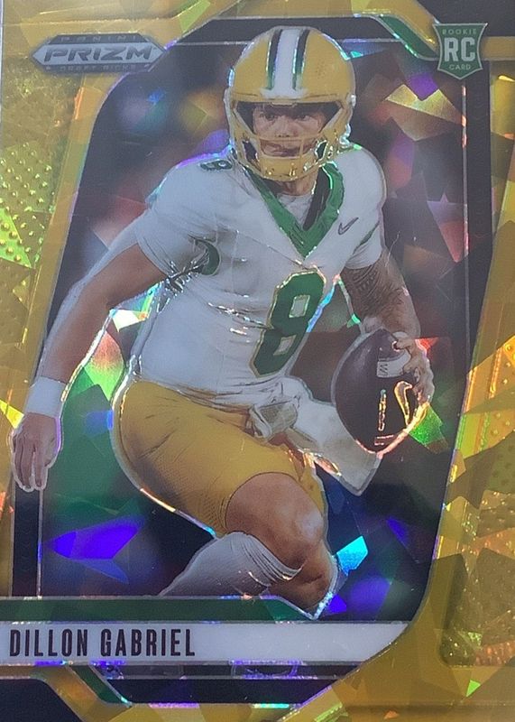 2025 Prizm Draft Picks #97 Gold Ice