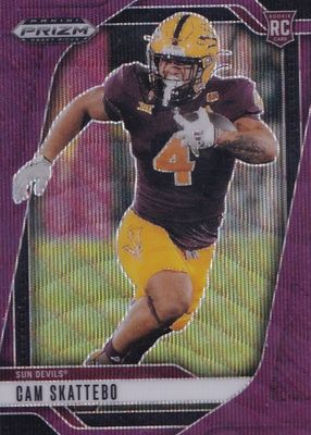 2025 Prizm Draft Picks #9 Purple Wave