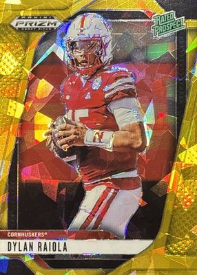 2025 Prizm Draft Picks #158 Gold Ice