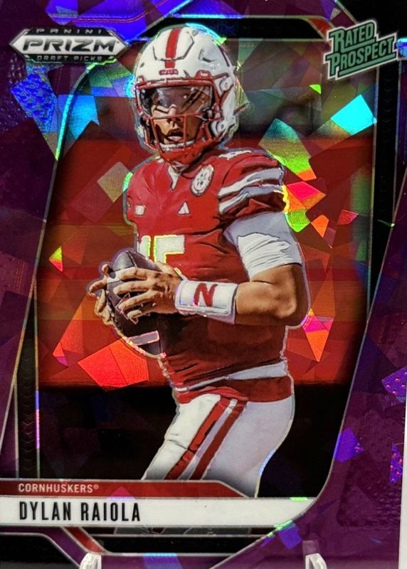2025 Prizm Draft Picks #158 Purple Ice /199