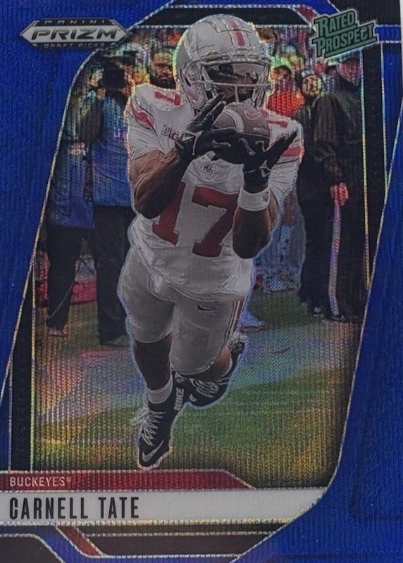 2025 Prizm Draft Picks #68 Blue Wave /299