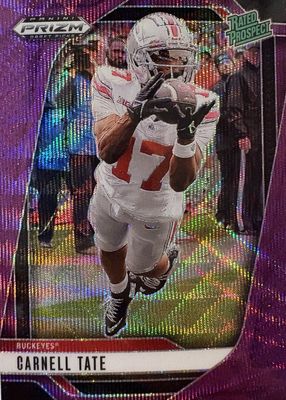 2025 Prizm Draft Picks #68 Purple Wave