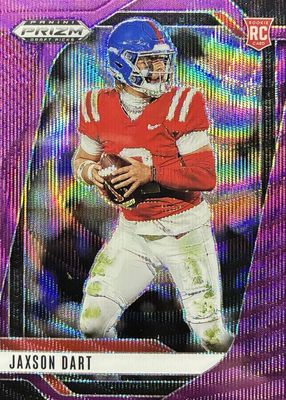 2025 Prizm Draft Picks #90 Purple Wave