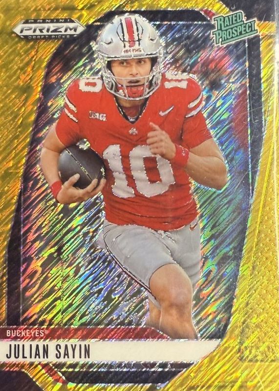 2025 Prizm Draft Picks #161 Gold Shimmer /15