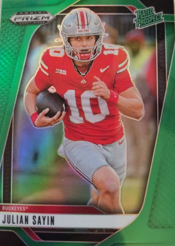 2025 Prizm Draft Picks #161 Green