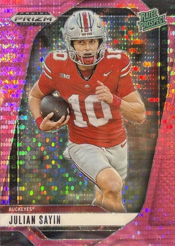 2025 Prizm Draft Picks #161 Neon Pink Pulsar /15