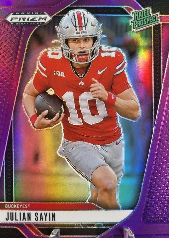 2025 Prizm Draft Picks #161 Purple /99