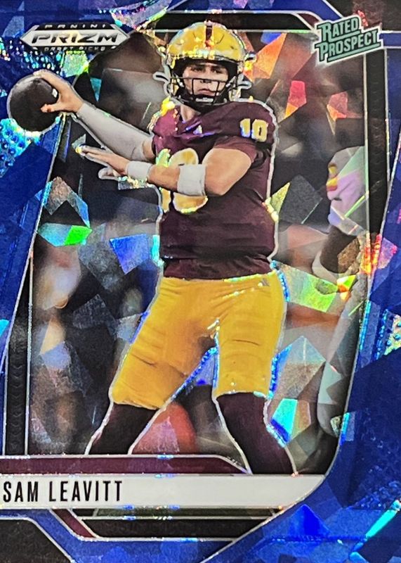 2025 Prizm Draft Picks #6 Blue Ice /149