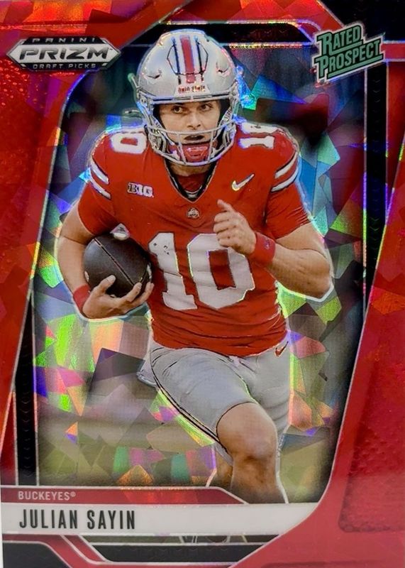 2025 Prizm Draft Picks #161 Red Ice