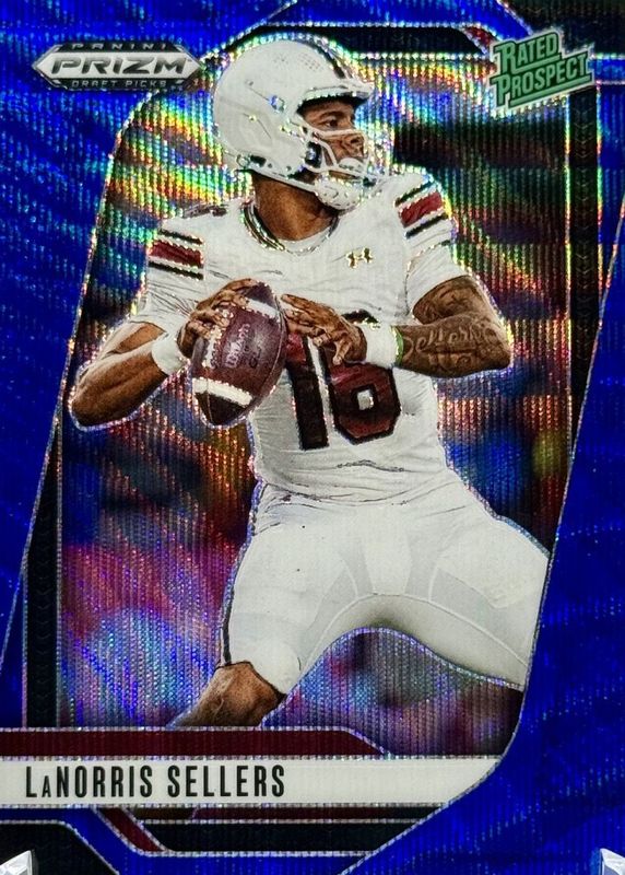 2025 Prizm Draft Picks #165 Blue Wave /299