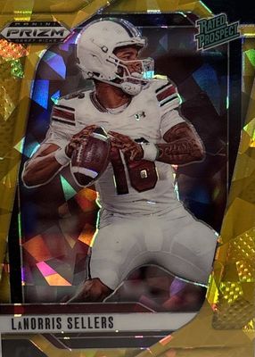 2025 Prizm Draft Picks #165 Gold Ice