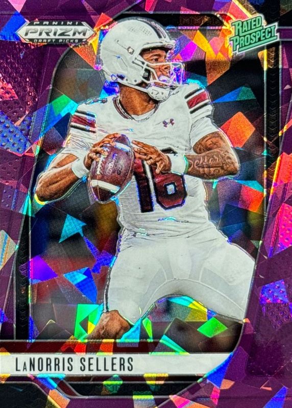 2025 Prizm Draft Picks #165 Purple Ice /199