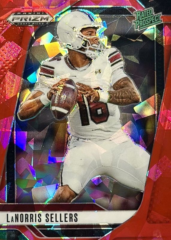 2025 Prizm Draft Picks #165 Red Ice