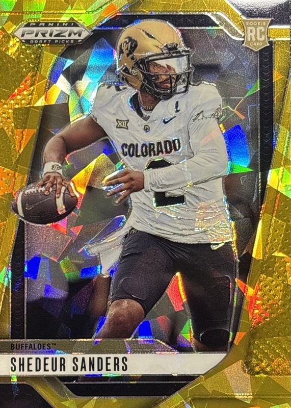 2025 Prizm Draft Picks #19 Gold Ice