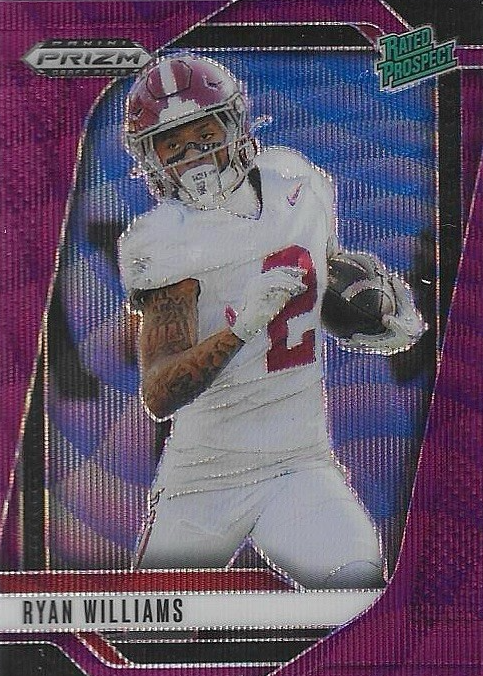 Ryan Williams 2025 Prizm Draft Picks #151 Purple Wave Price Guide