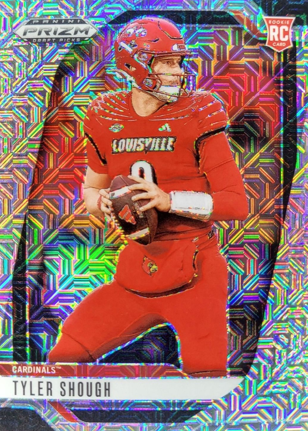 Tyler Shough 2025 Prizm Draft Picks #49 Mojo /25 Price Guide