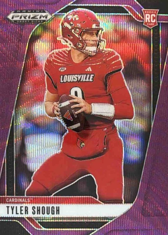 2025 Prizm Draft Picks #49 Purple Wave