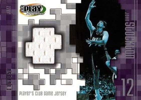 2001 Upper Deck PlayMakers Limited #JS-J Player's Club Game Jersey /350