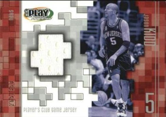 2001 Upper Deck PlayMakers Limited #JK-J Player's Club Game Jersey /350