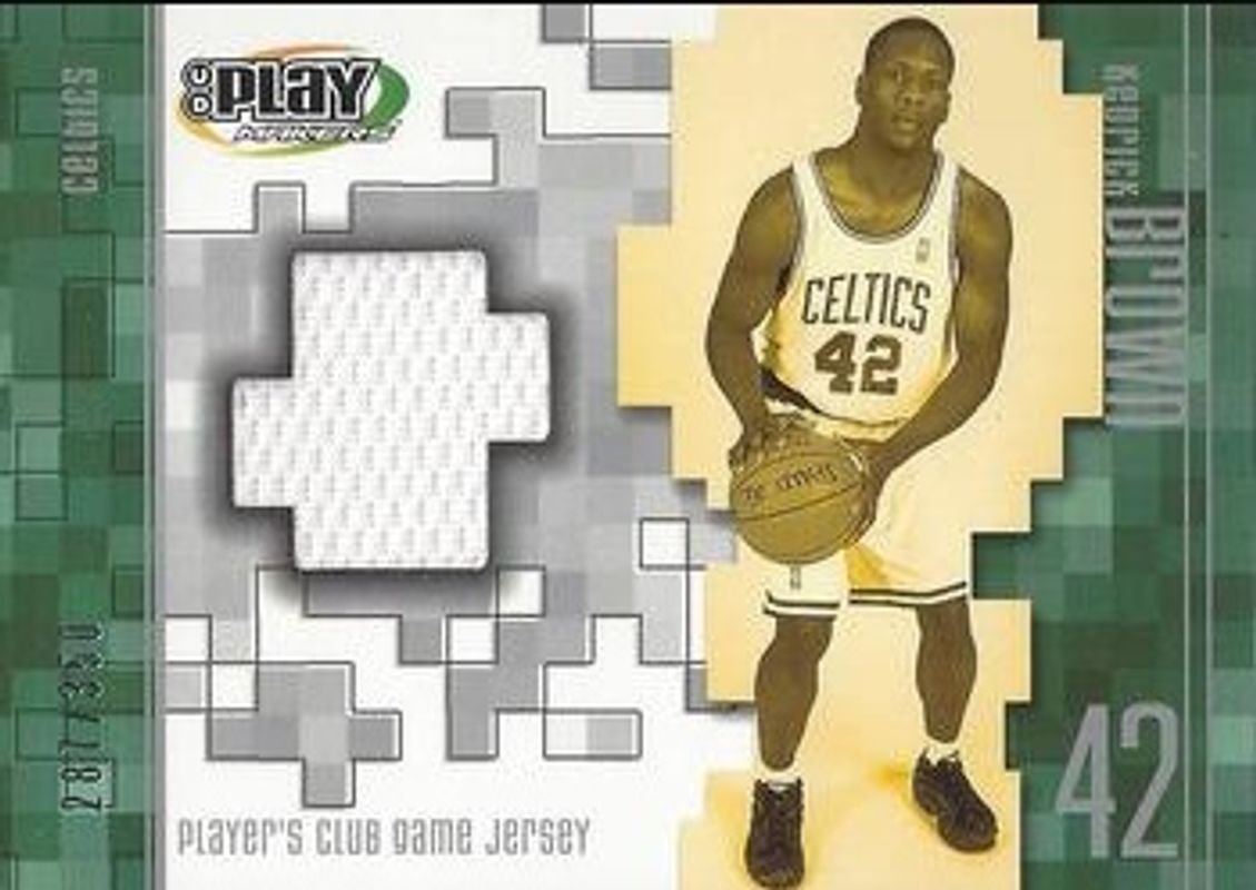 2001 Upper Deck PlayMakers Limited #KE-J Player's Club Game Jersey /350