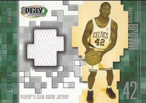 2001 Upper Deck PlayMakers Limited #KE-J Player's Club Game Jersey /350