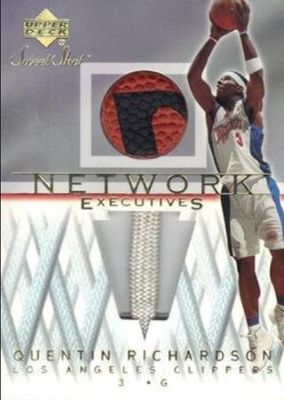 2001 Upper Deck Sweet Shot #QR-N Network Executives