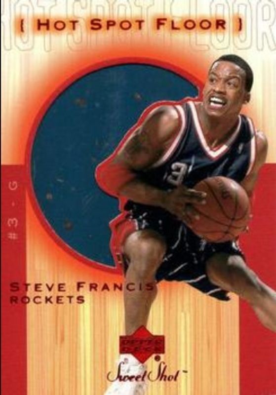 Steve Francis 2001 Upper Deck Sweet Shot #SF-F Hot Spot Floor RAW