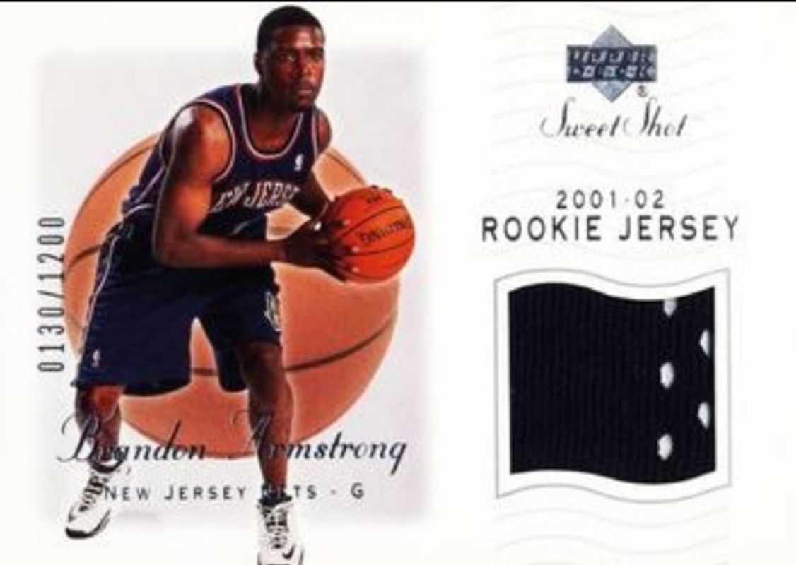 2001 Upper Deck Sweet Shot #106 Rookie Memorabilia /1200
