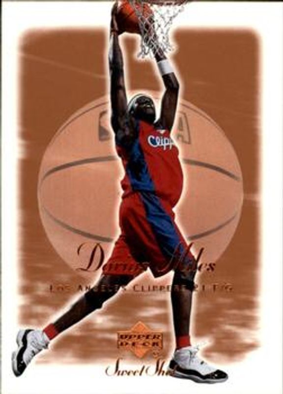 Darius Miles 2001 Upper Deck Sweet Shot #34 Base RAW